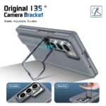 Shockproof 360 Full Cover with Screen Protector Camera Bracket Wristband Holder Phone Case - Image 5