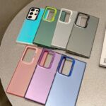 Fashion Laser Gradient IMD Matte Phone Case