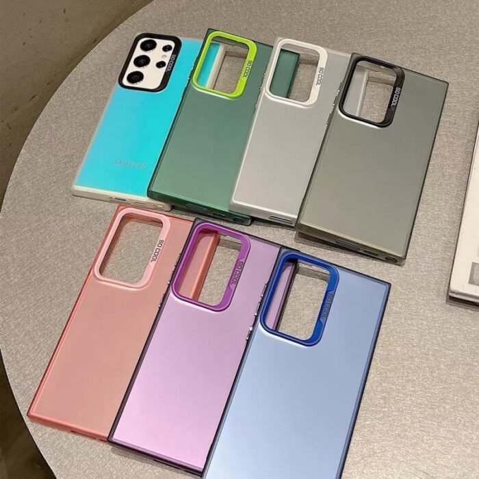 Fashion Laser Gradient IMD Matte Phone Case - Image 1