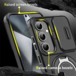 Heavy Duty Armor TPU+PC Shockproof Rotating Stand Ring Holder Phone Case - Image 4