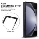 For Samsung Z Fold Mobile Phone case with Pen Pocket and Card Double Magnetic Buckle Protective Cover - Image 3