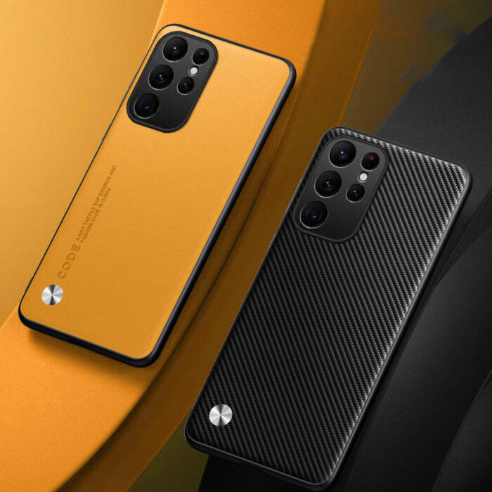 New Lightweight Personalized High-End Leather Affordable Anti-Drop Phone Case - Image 2