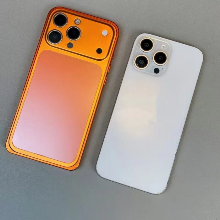 Matte Metal Backplate Phone Case for iPhone - Image 4