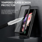 Multi-Function Lichee Pattern PU Leather Phone case for samsung Z Fold - Image 3