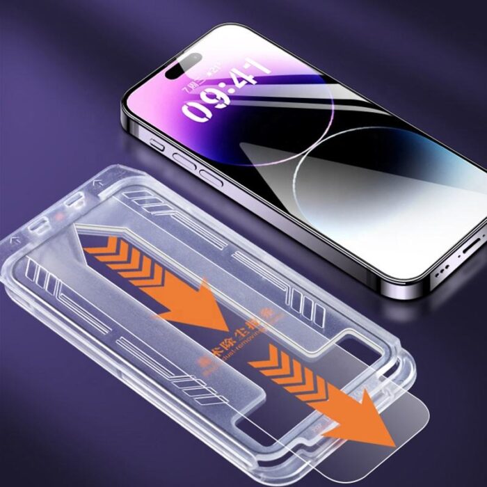 Anti-peeping Full Coverage Tempered Glass Screen Protector - Image 1