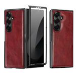 PU Leather Z Fold  Case With Front Screen Protector - Image 4