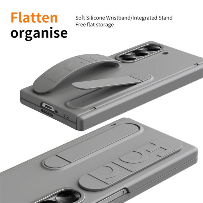 Wrist Strap Hinge case Film Integrated Phone case for Z Fold - Image 3