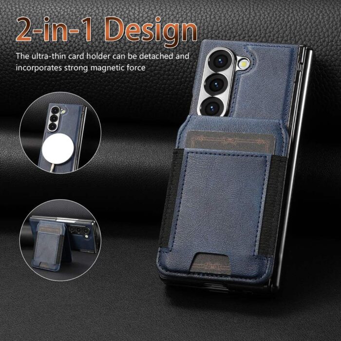 Anti-Fall Pc Skin Case with Magnetic Card Holder Hinge Screen Protector Included - Image 2