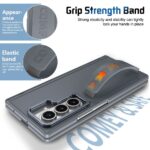 Shockproof 360 Full Cover with Screen Protector Camera Bracket Wristband Holder Phone Case - Image 4