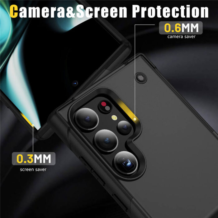 Armor TPU PC 2 in 1 Cellphone Case for Samsung - Image 3
