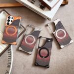 Luxury Carbon Fiber Texture Metal Phone Case for Samsung S26 Ultra - Image 2