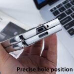 High Quality Plating Leather Magnetic Phone Case for Samsung Z Fold - Image 5