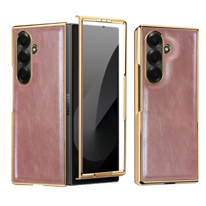 PU Leather Z Fold  Case With Front Screen Protector - Image 3