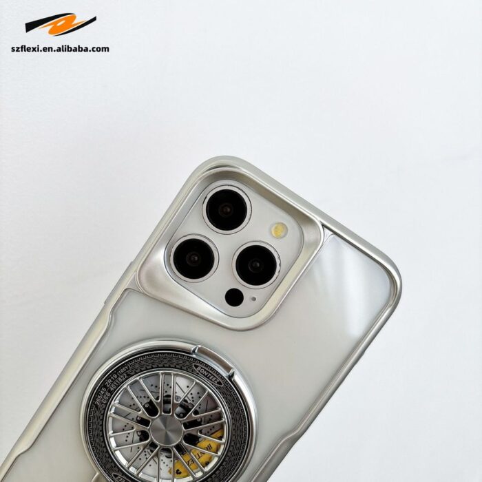 PC Backboard Magnetic Wireless Charging Phone Case for iphone - Image 5