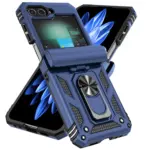 Rugged Armor Shockproof Mobile Phone Case Magnetic Ring Holder Cover for Samsung Galaxy Z Flip - Image 7