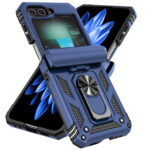 Rugged Armor Shockproof Mobile Phone Case Magnetic Ring Holder Cover for Samsung Galaxy Z Flip