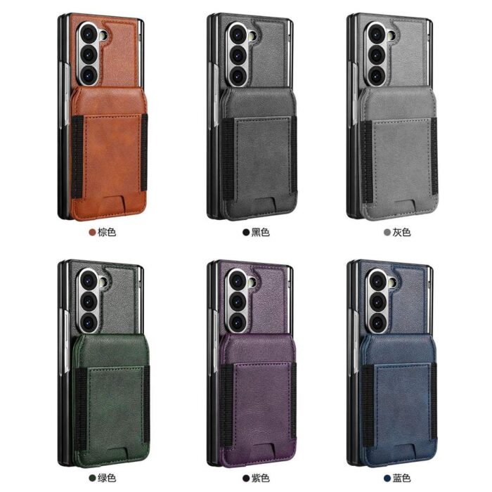 Anti-Fall Pc Skin Case with Magnetic Card Holder Hinge Screen Protector Included - Image 5