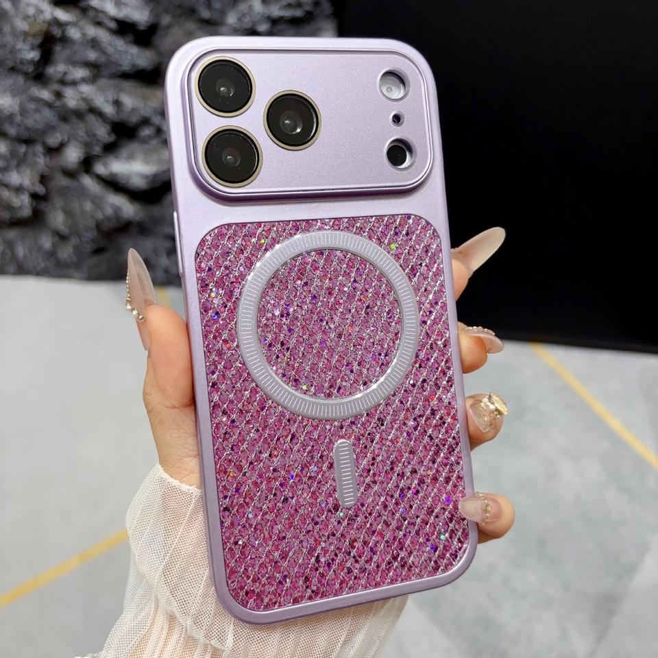 Bling Glitter Sequin Magnetic Case for iPhone