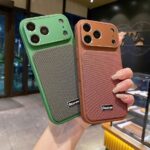 Luxury Techwoven Technical Fabric Back Phone Case 1