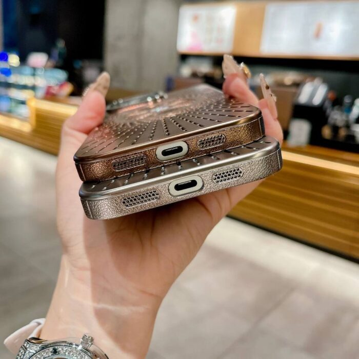 Summer Popular Case Fashion PC Gold Electroplating Phone Case for iPhone 3