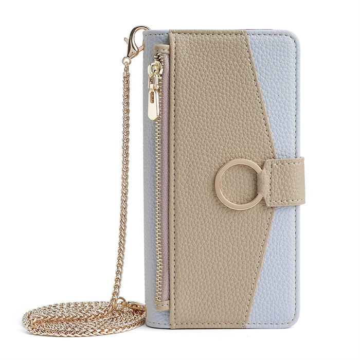 Flip Leather Wallet Case with Card Slots All-in-One Full Protective Cover with Card Holder