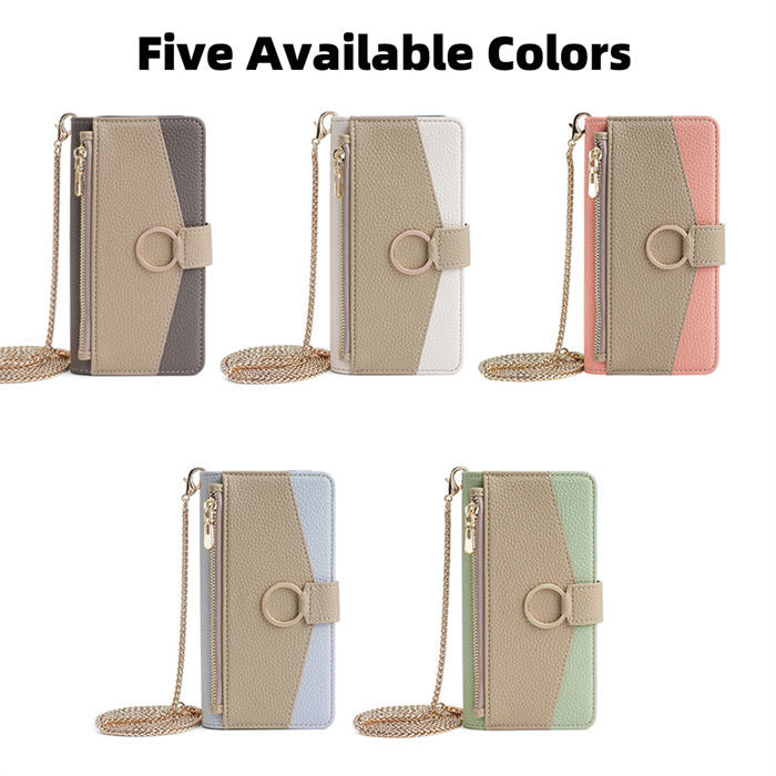 Flip Leather Wallet Case with Card Slots All-in-One Full Protective Cover with Card Holder