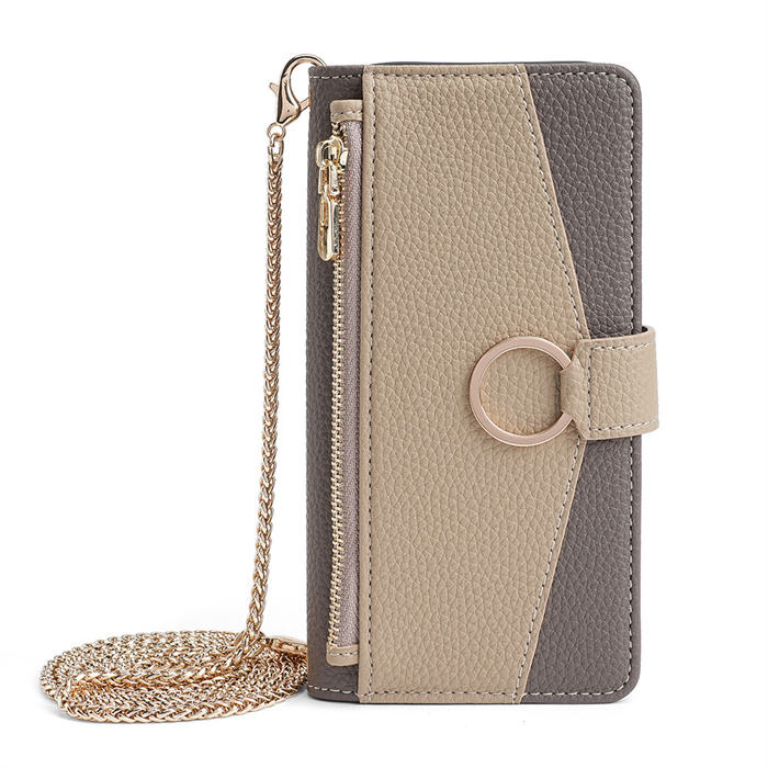 Flip Leather Wallet Case with Card Slots All-in-One Full Protective Cover with Card Holder