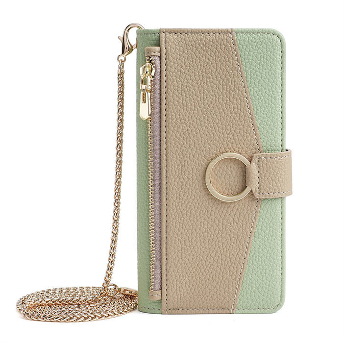 Flip Leather Wallet Case with Card Slots All-in-One Full Protective Cover with Card Holder